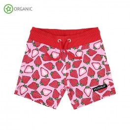Villervalla - Shorts med jordbær