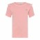 Minymo - T-shirt i rib, lyserød