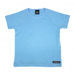 Villervalla - t-shirt lyseblå