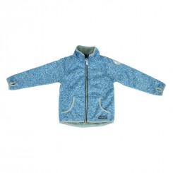 Villervalla - Pile fleece jakke, lyseblå