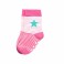 Villervalla - Skridsikre sokker pink